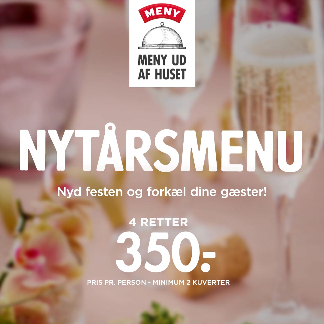 Nu er vi klar med ÅRETS NYTÅRSMENU! 🥂 Skal du stå for nytårsfesten? Hos ...