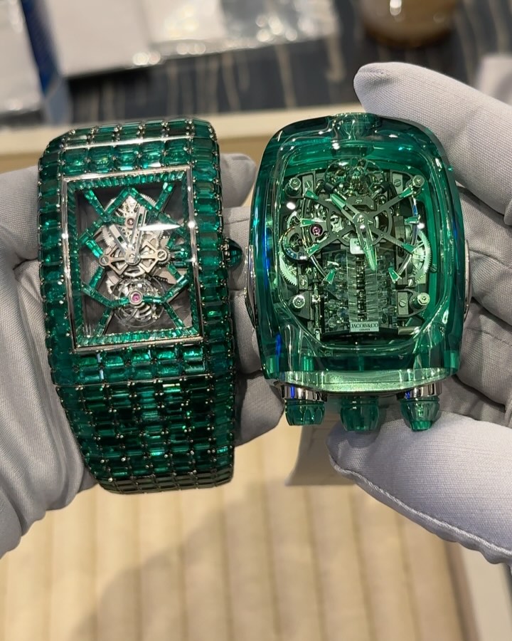 Jacob Co Reveal New Diamond-Studded Bugatti V16 Tourbillon Watch