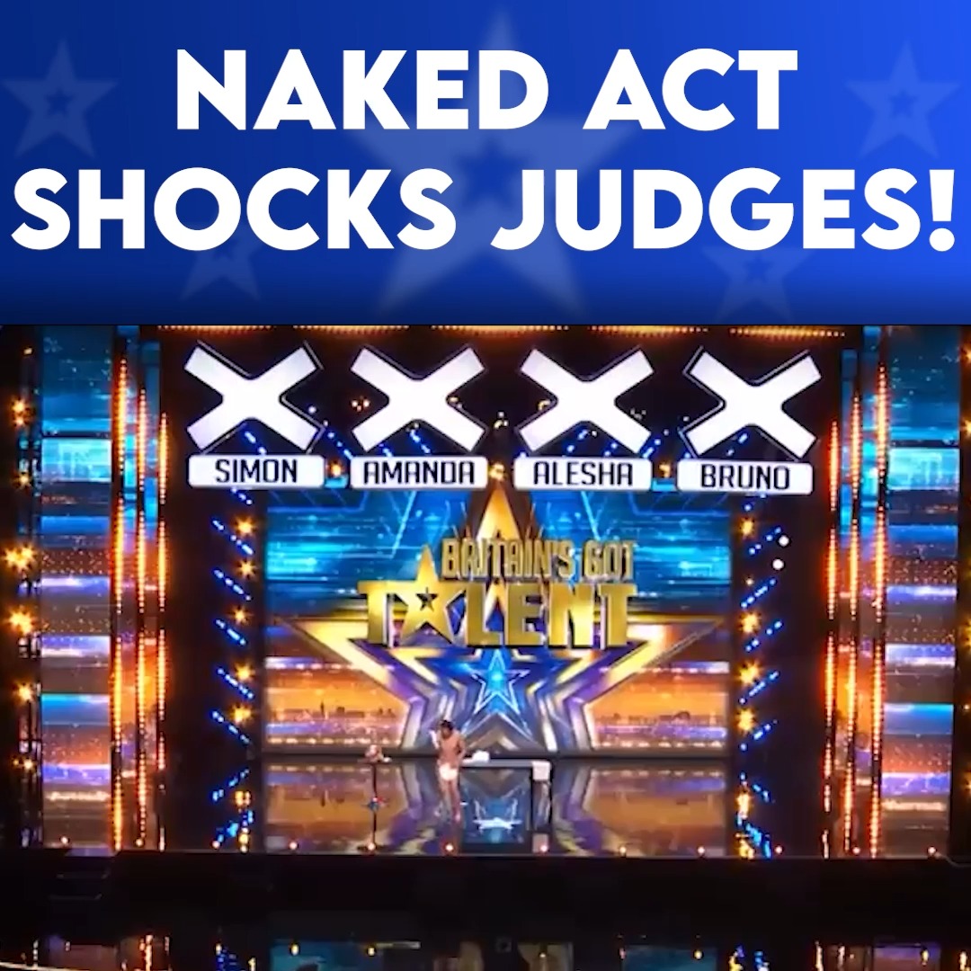 NAKED Audition Shocks Judges! #bgt #simoncowell #standupcomedy ...