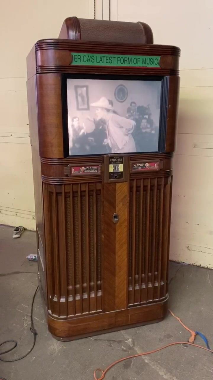 Here is a video of the Mills Panoram we have for sale. $7700 SOLD