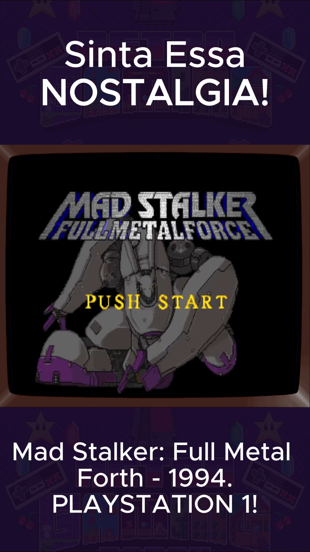 Mad Stalker: Full Metal Forth - 1994. Plataformas: Sharp X68000