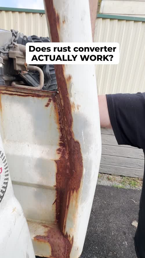 Does rust converter ACTUALLY work? 🤯 STOP putting off the rust repair ...