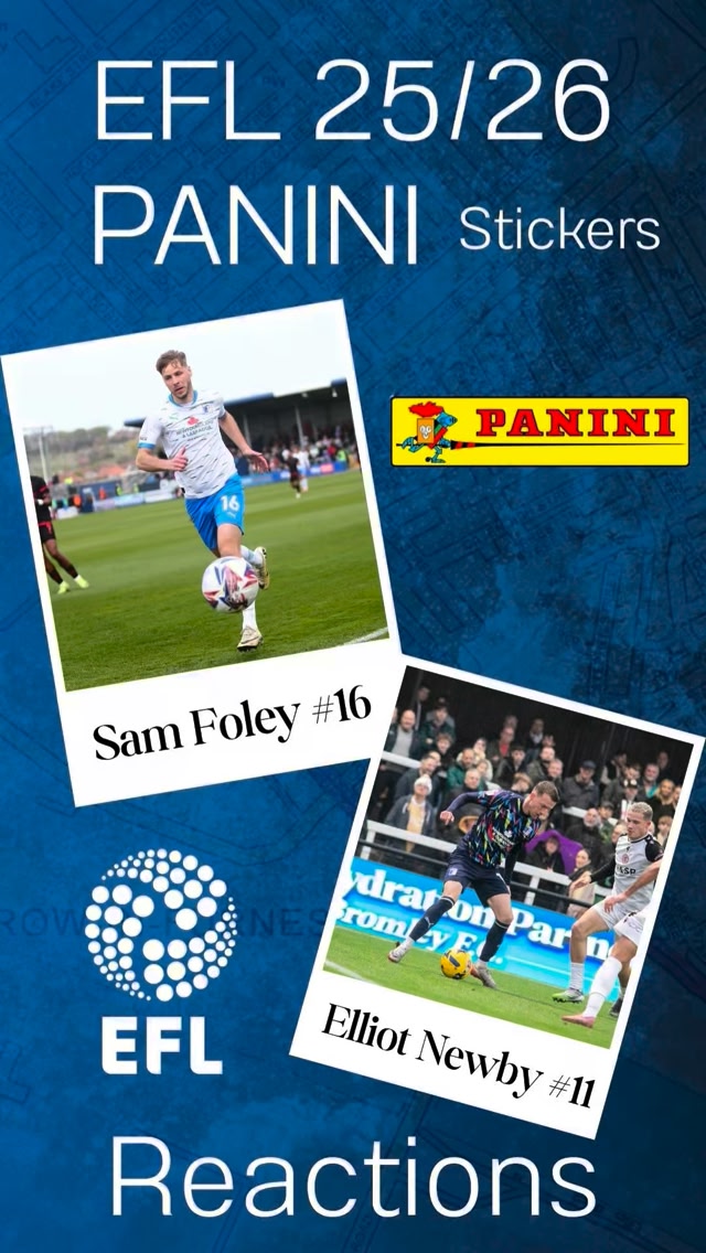 AD | 𝗟𝗶𝗸𝗲 𝗳𝗮𝘁𝗵𝗲𝗿, 𝗹𝗶𝗸𝗲 𝘀𝗼𝗻 👨 The Panini EFL Official Sticker collection ...