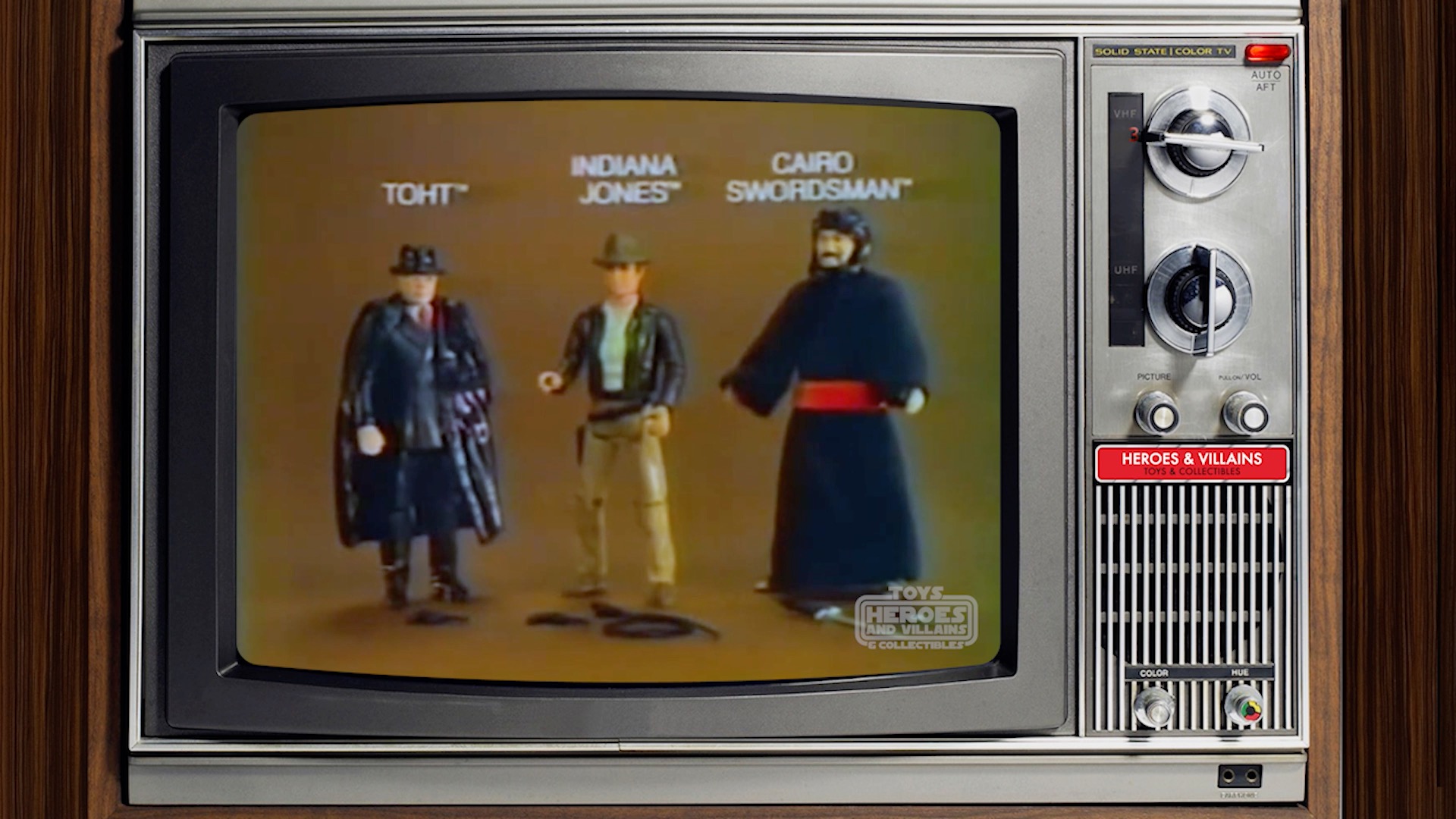 1982 Kenner Indiana Jones Raiders Of The Lost Ark TV Commercial 
