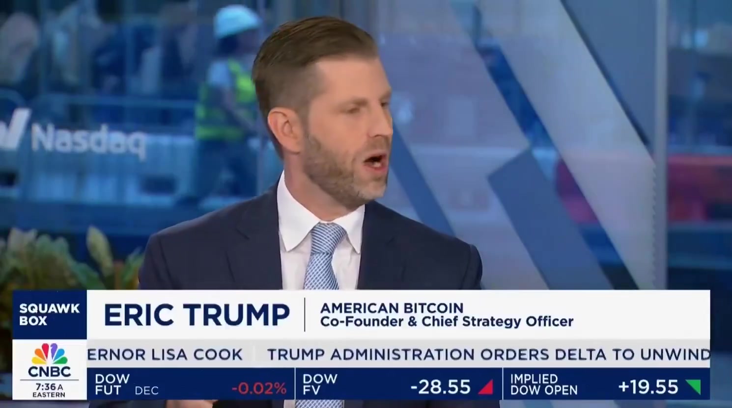 JUST IN: 🇺🇸 Eric Trump says on CNBC- “#Bitcoin is modern-day gold.” It ...