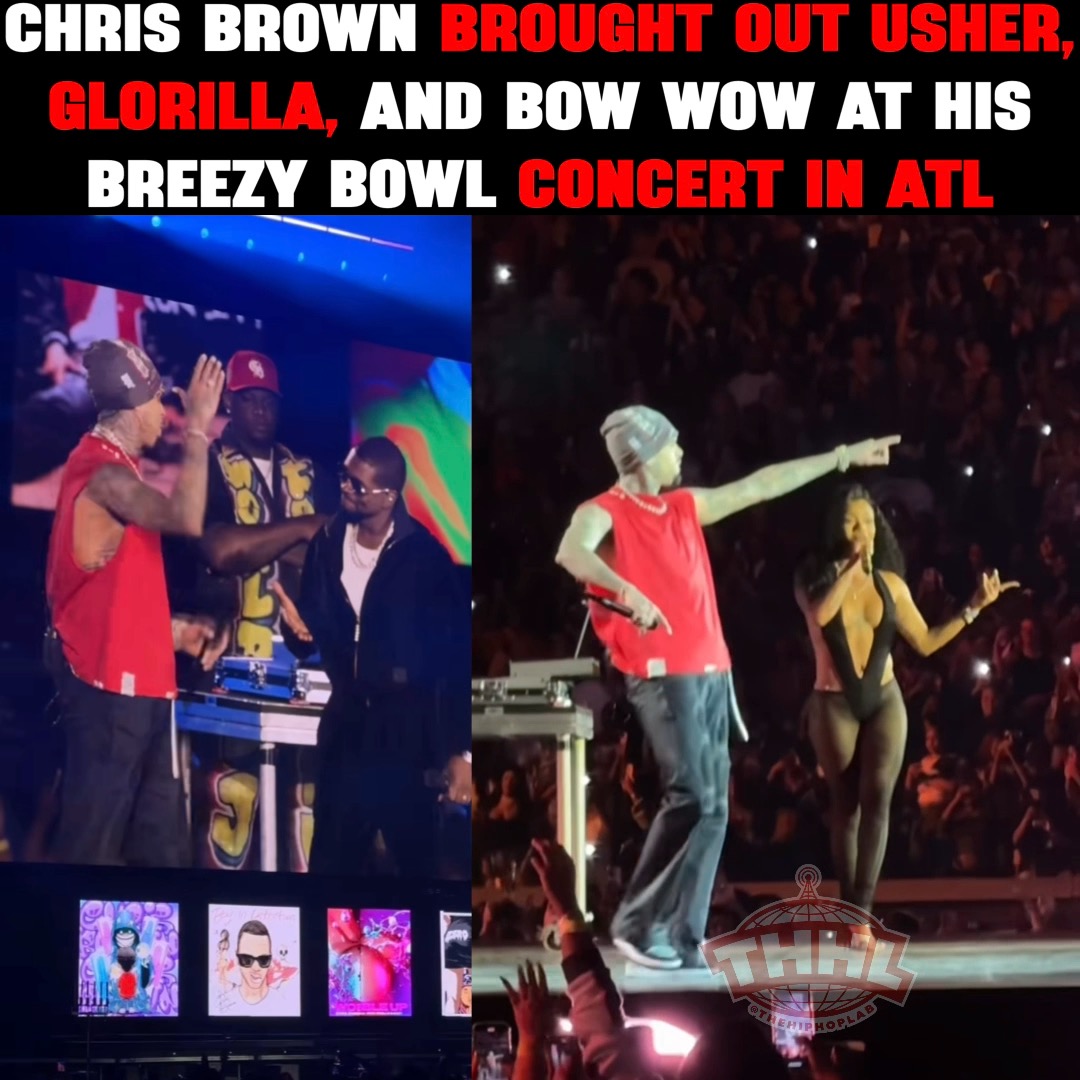 #chrisbrown brought out #usher, #glorilla & #bowwow on night 3 of his ...