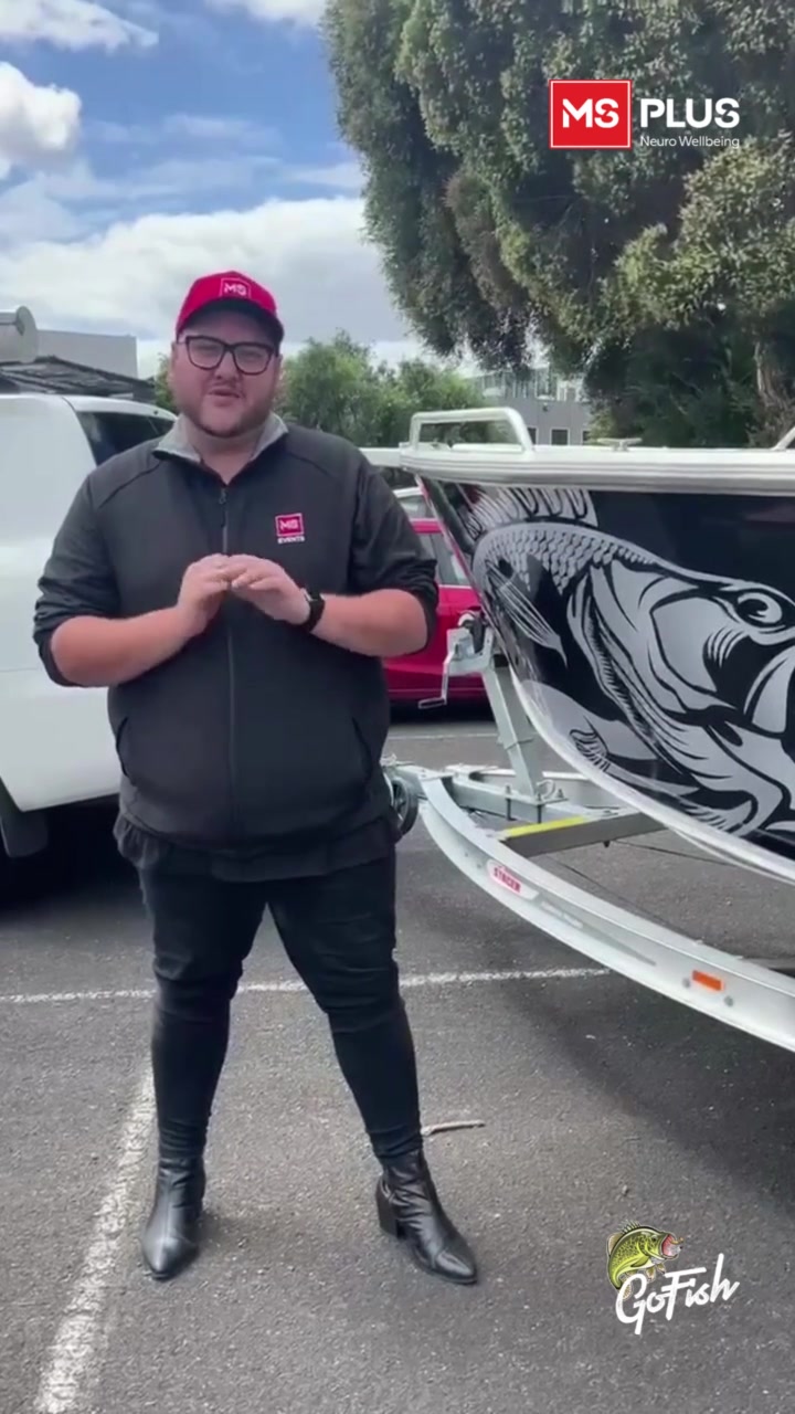 The MS Plus Go Fish Raffle team are making their way to the Geelong ...