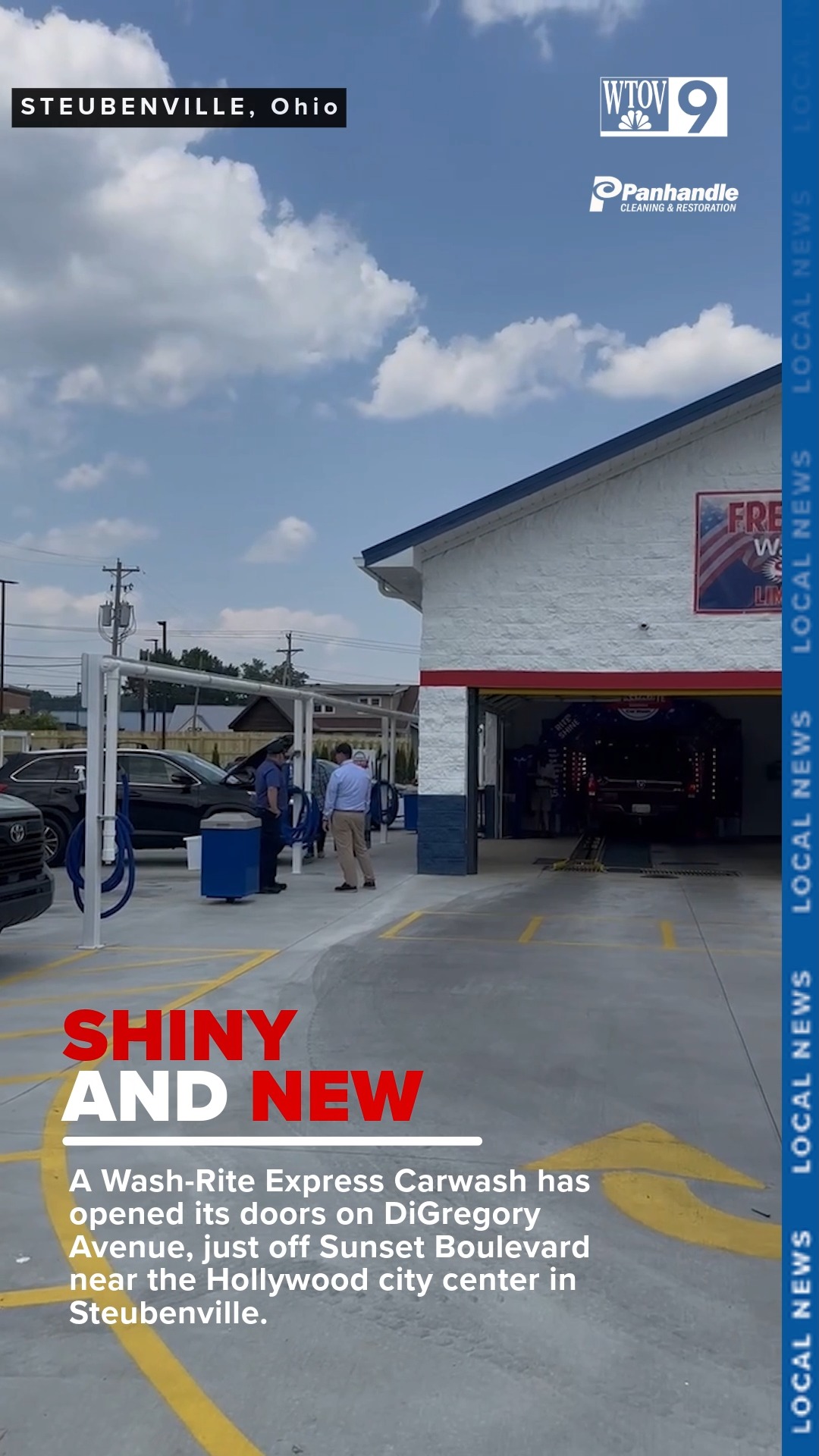 FULL STORY: https://bit.ly/3SAU4hG A brand-new Wash-Rite Express ...