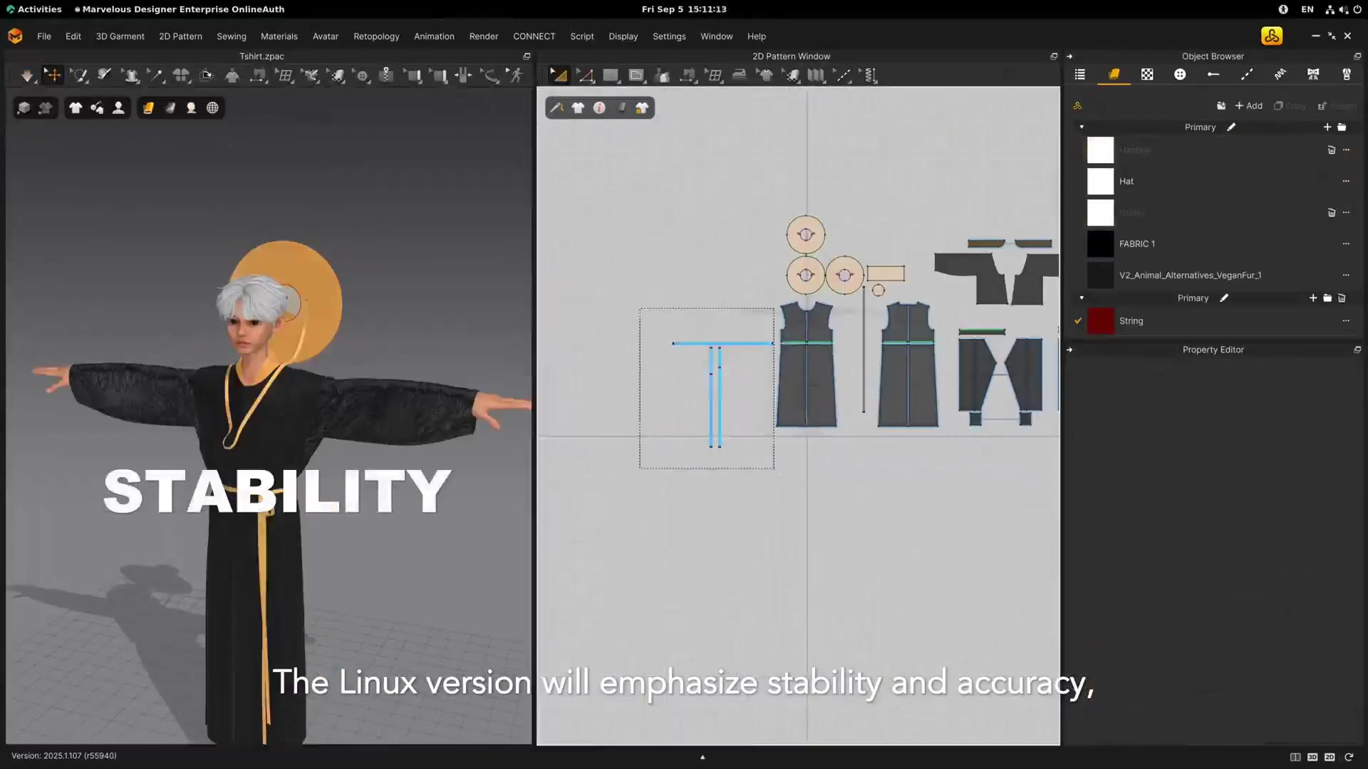 Marvelous Designer is now available for Linux, as well as Windows and ...