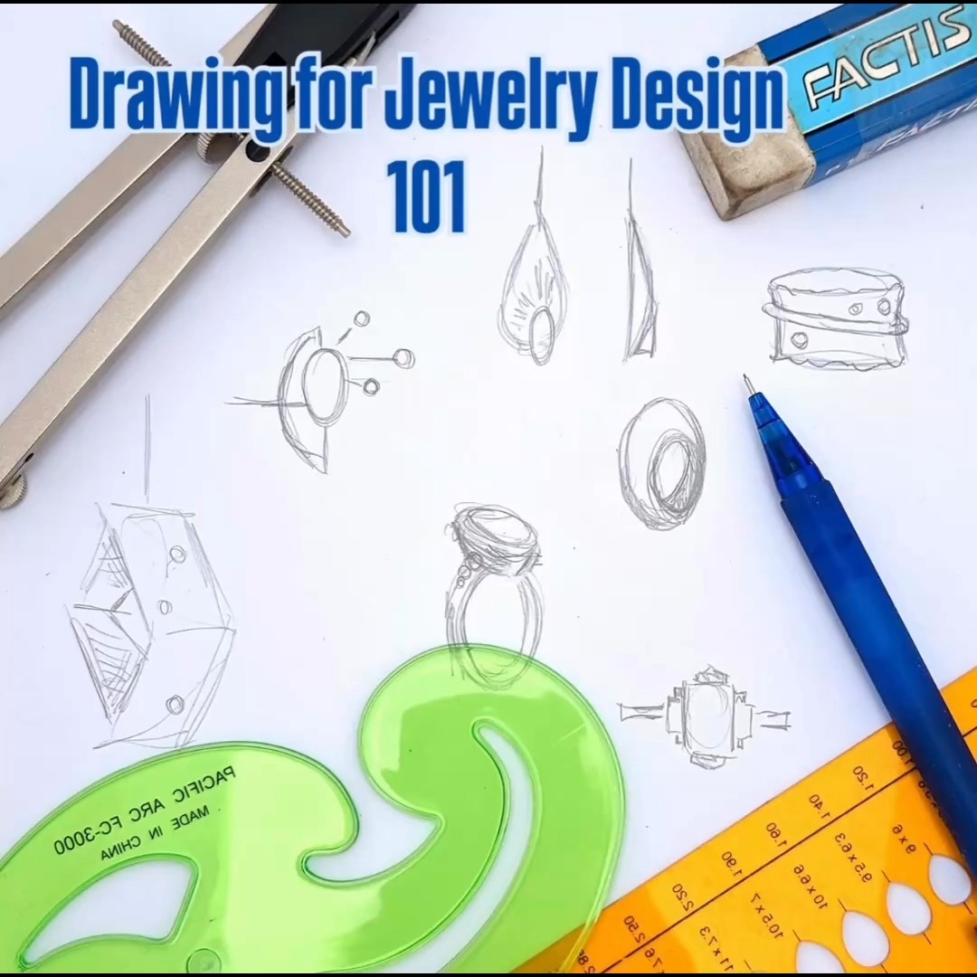 Unlock your jewelry design potential by learning how to draw your ideas ...