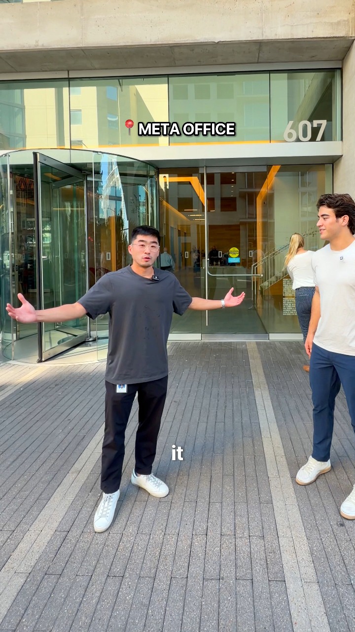 Touring the meta building in Austin Texas 😮 #facebook #meta #austin # ...