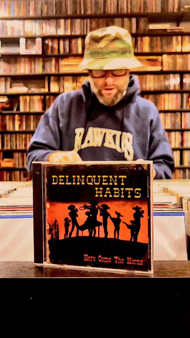 Playing that awesome Delinquent Habits album, highly underrated in