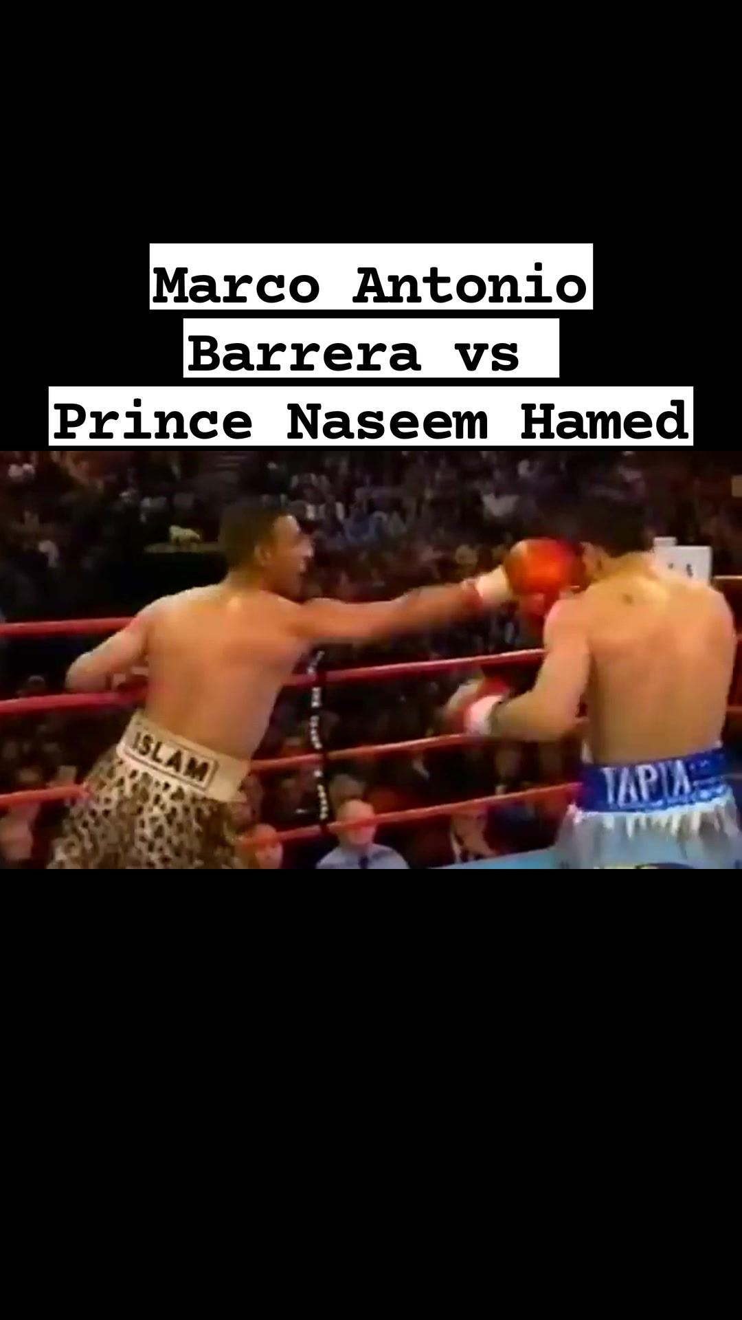 Marco Antonio Barrera defeated Prince Naseem Hamed by unanimous