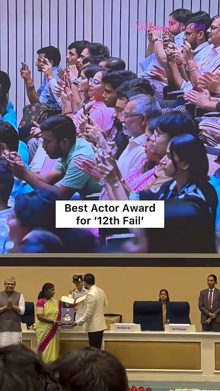 Vikrant Massey wins Best-actor award for 12th Fail | 71st National Film ...