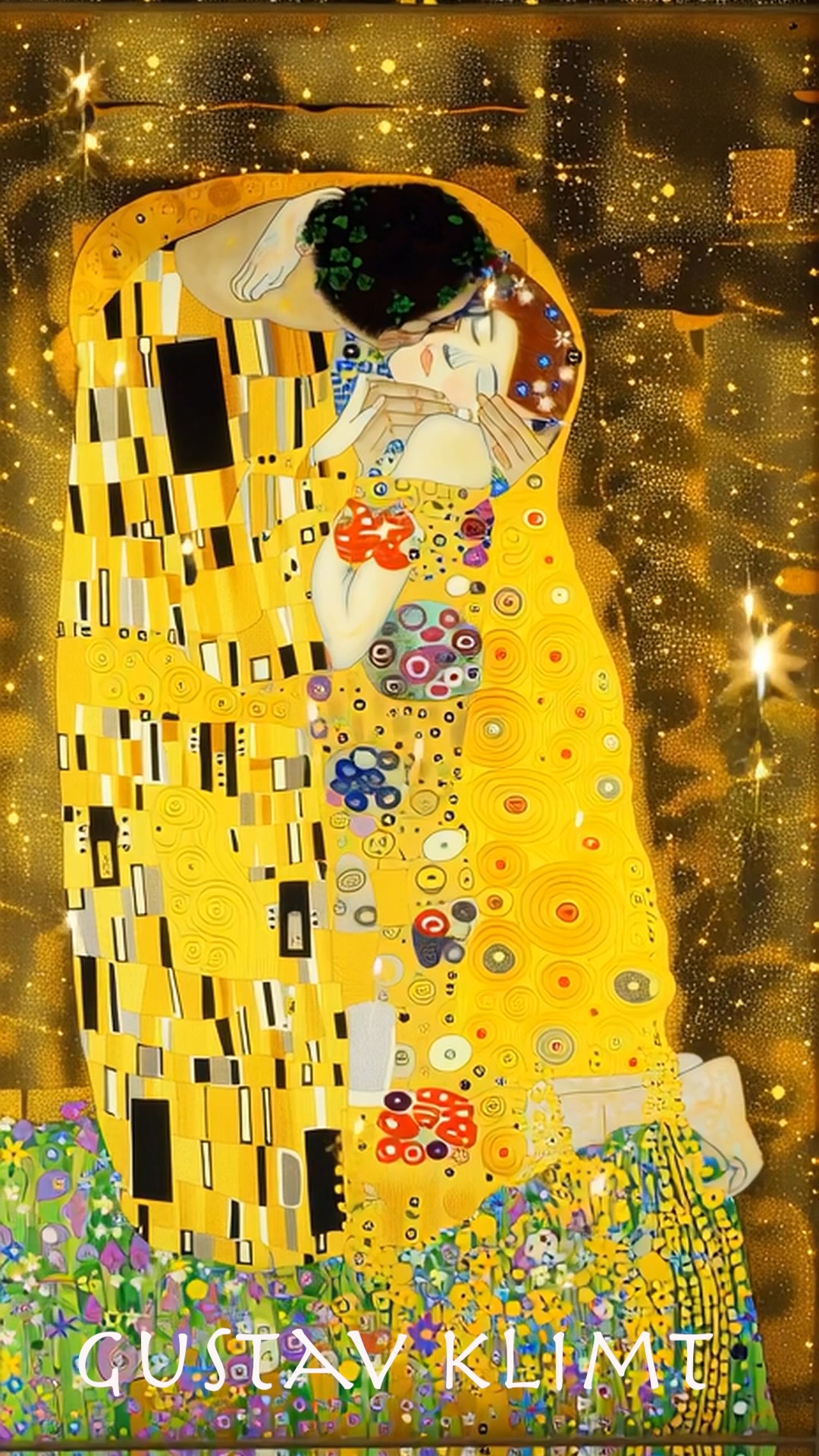 The Kiss by Gustav Klimt Gold, love, and timeless beauty A moment