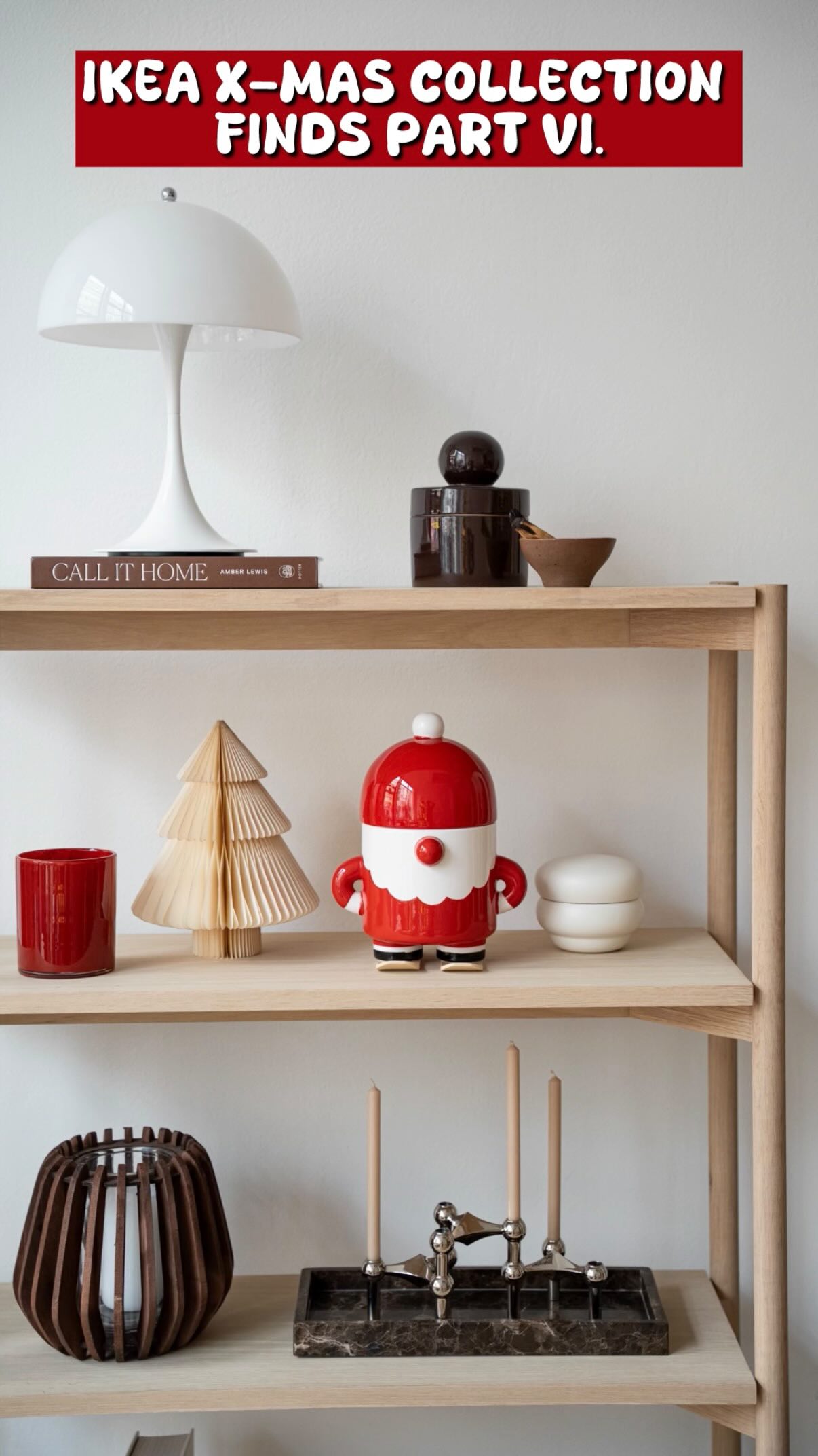 IKEA X-Mas Collection Finds Part 8. 1. VINTERFINT - Dose mit Deckel - 14,99€, 2. VINTERFINT - Tablett - 14,99€, 3. VINTERFINT - Kerzenständer