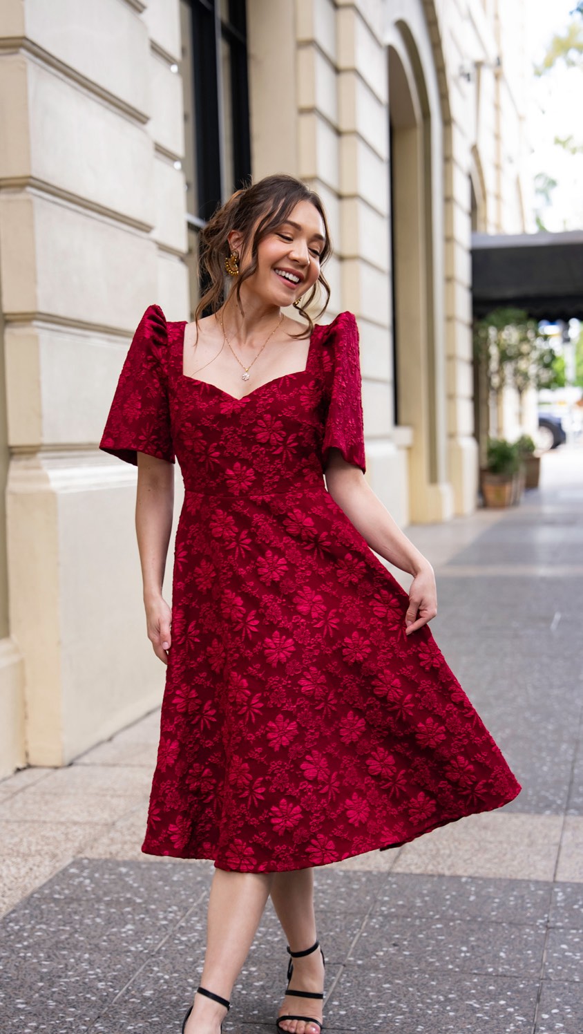 marian rivera casual dresses Take a peek at the dainty from Rivera's soon-to-drop collection HERE: 💗 Aeropostale Womens' Floral Scoop-Neck Denim exc_sd Color:Duberry