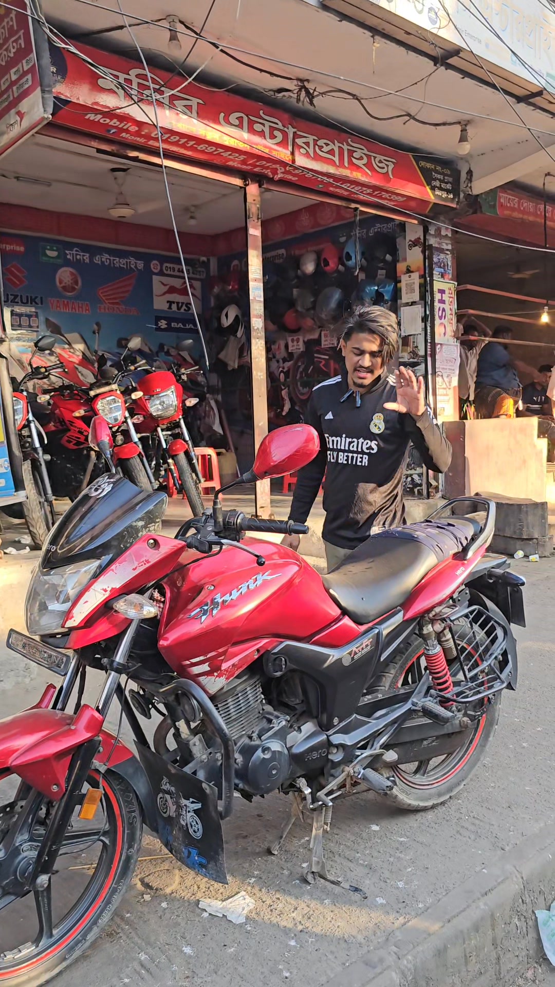 ৯০ হাজারে Hero Hunk 2018 Model Available In Monir Motors Call :01779 ...