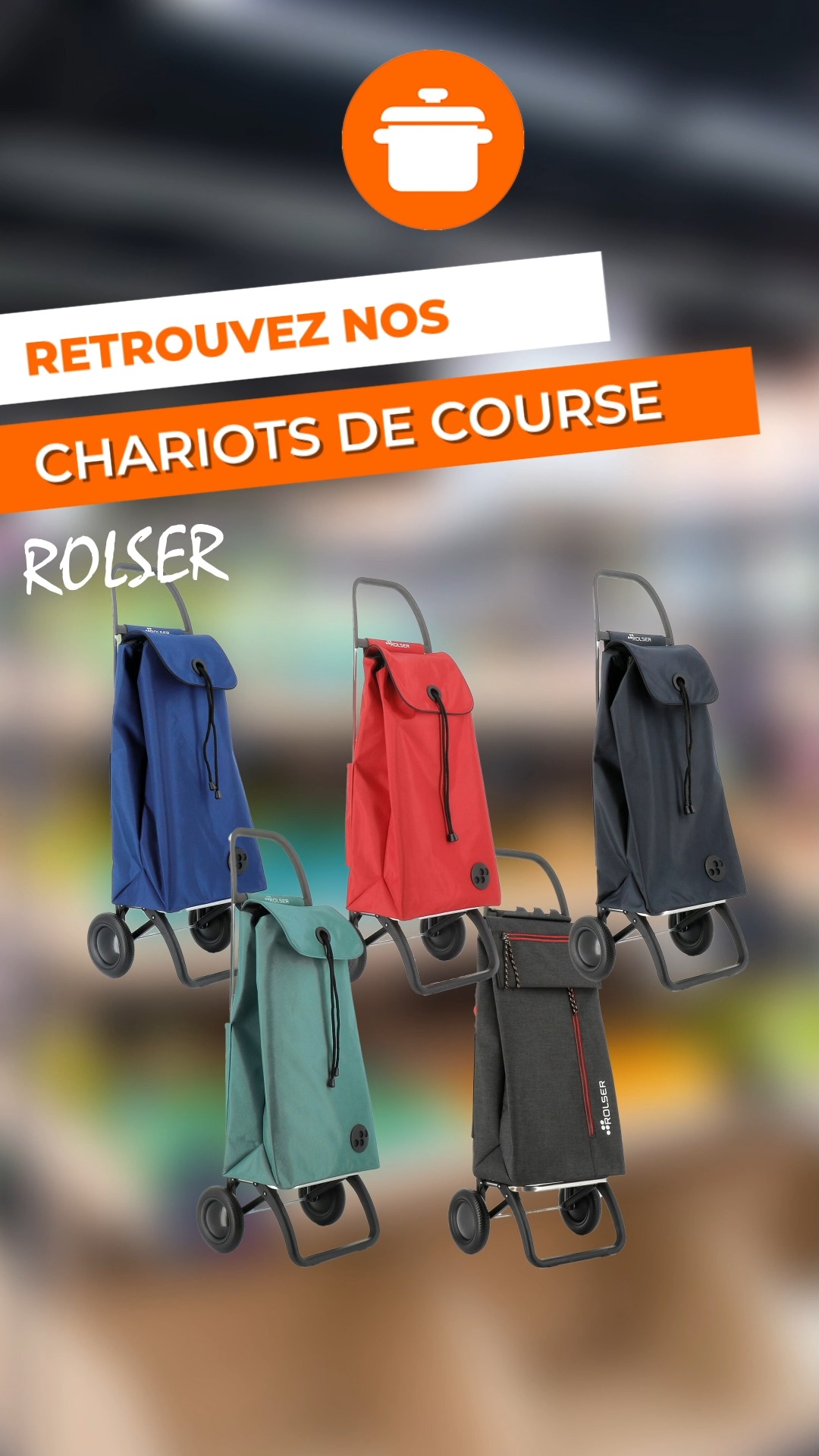 Caddie Rolser Rolser Imax MF 2 L RSG - Acheter Sur Rolser Caddie