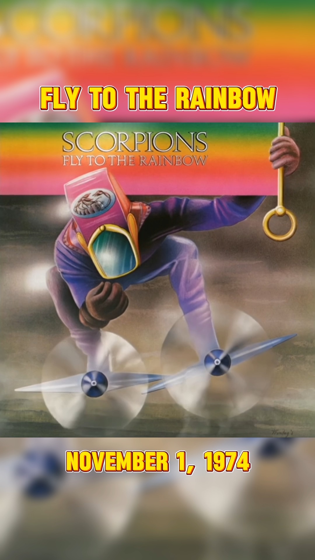 OnThisDay 1974, Scorpions released their second studio album Fly