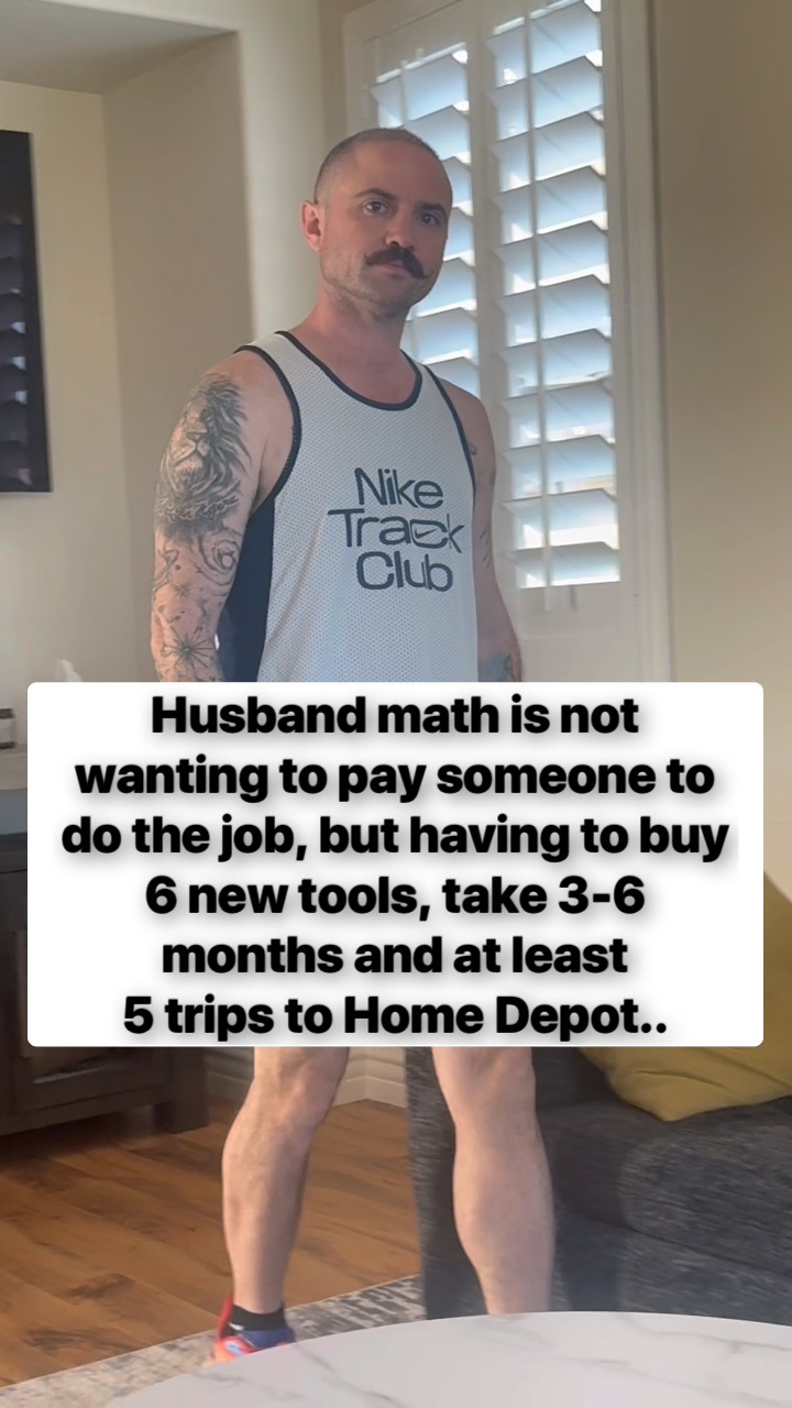 Husband Math | At Home with Jennie and Nick | Facebook