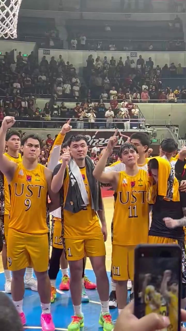 IMBUED WITH UNENDING GRACE 🐯 WATCH: Graduating UST players Nic Cabañero ...