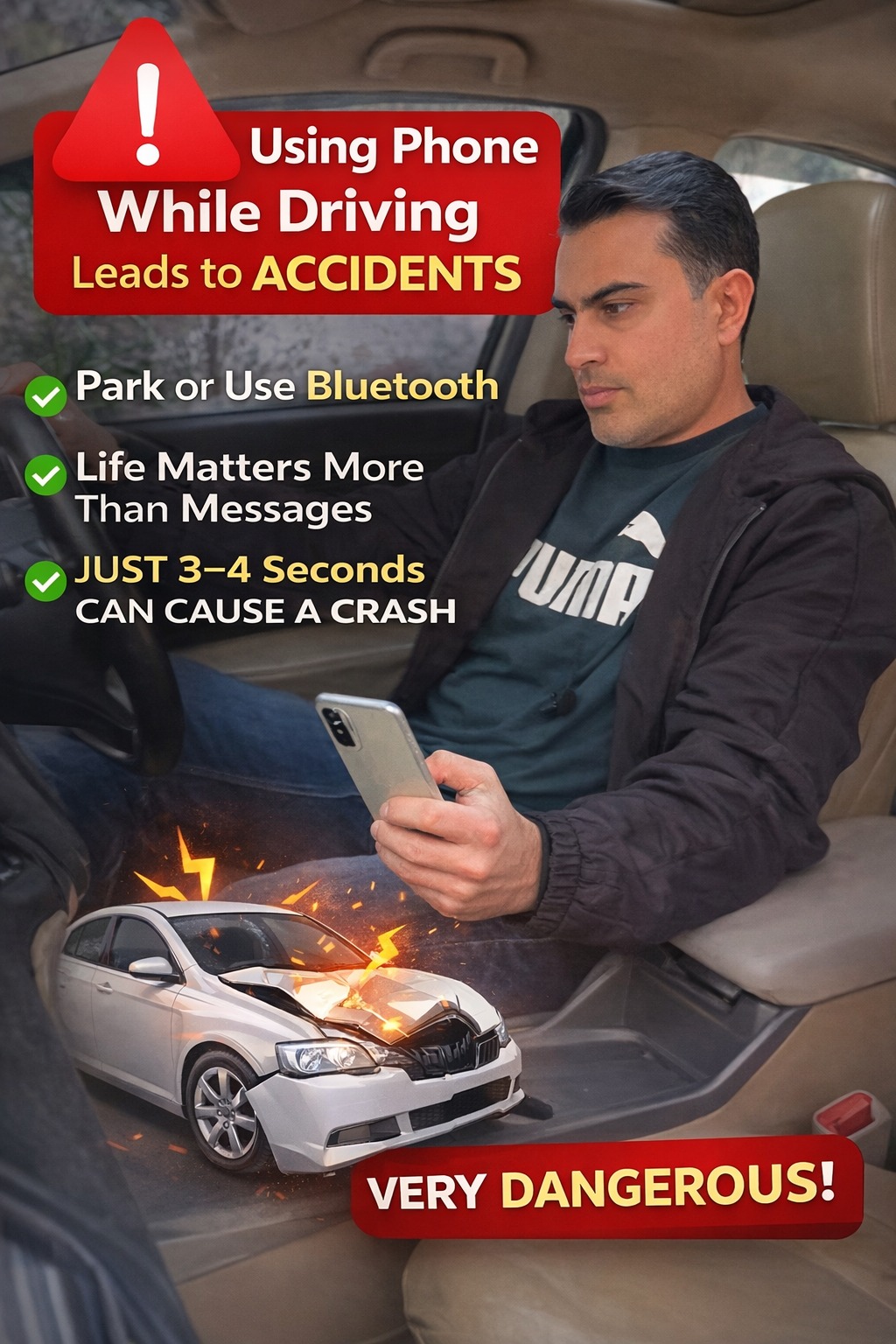 Mobile Phone Distraction: A Silent Killer on the Road Using a mobile ...