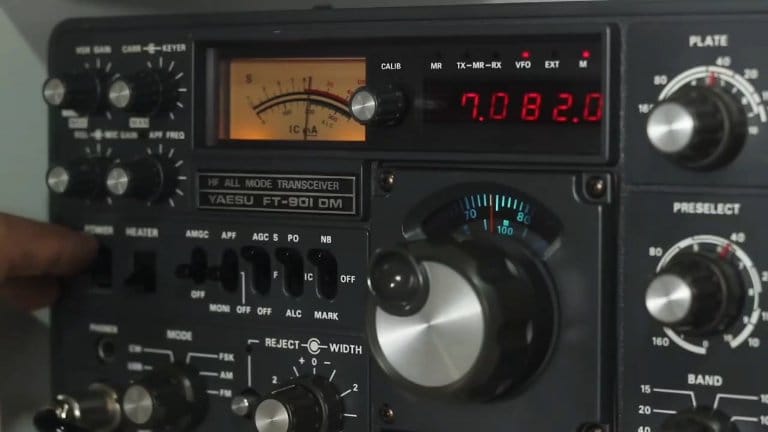 The YAESU FT-767GX Manufactured Japan, 1986 Yaesu Transceiver FT