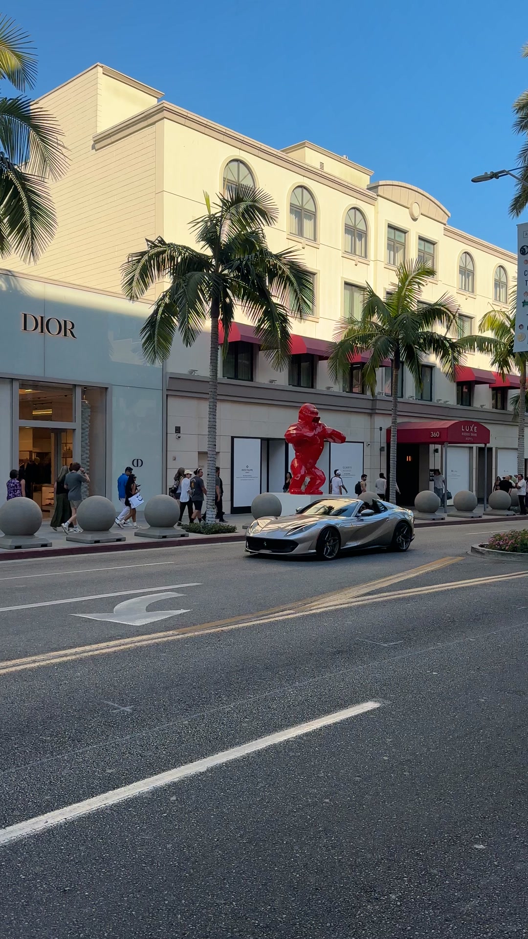 Robert De Niro was seen cruising down Rodeo in a Ferrari 812 GTS, a ...