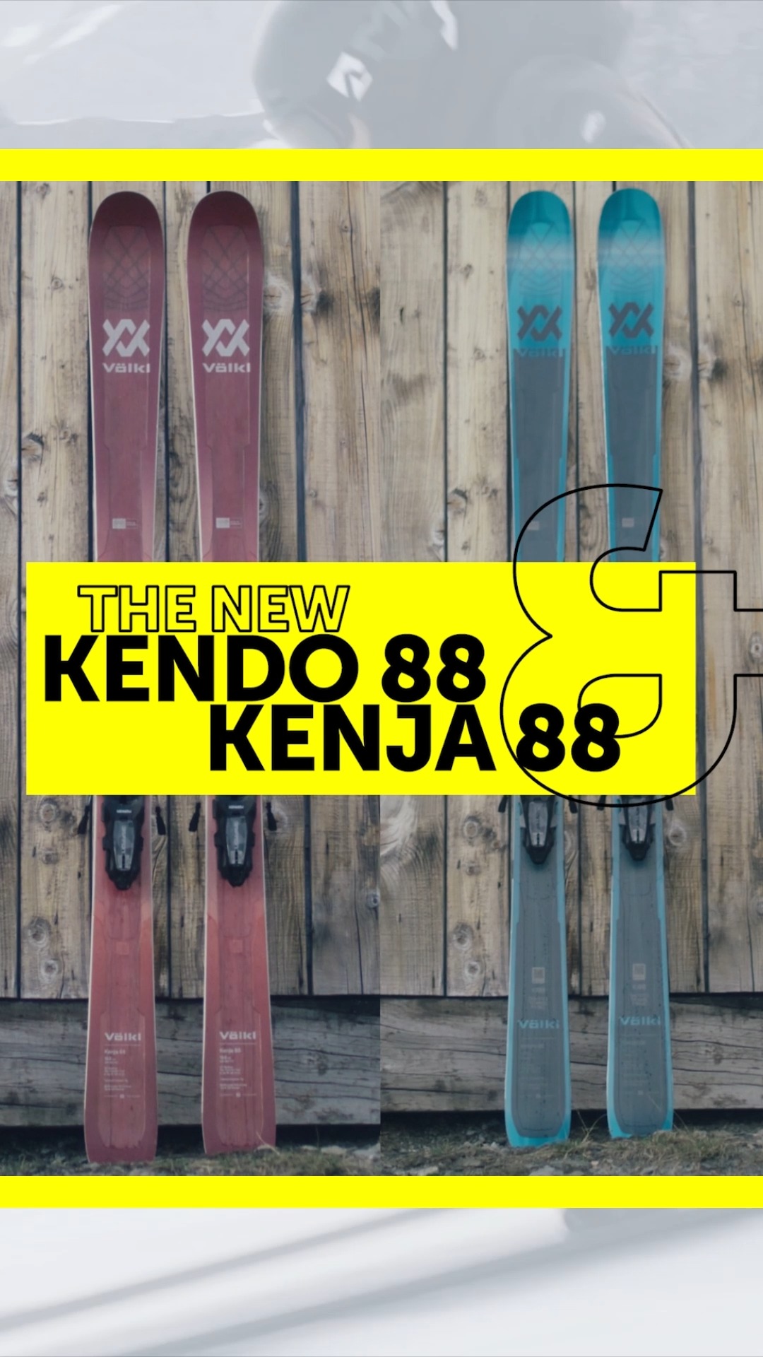 What are the differences between Volkl Yumi 84 and Kenja 88 skis?