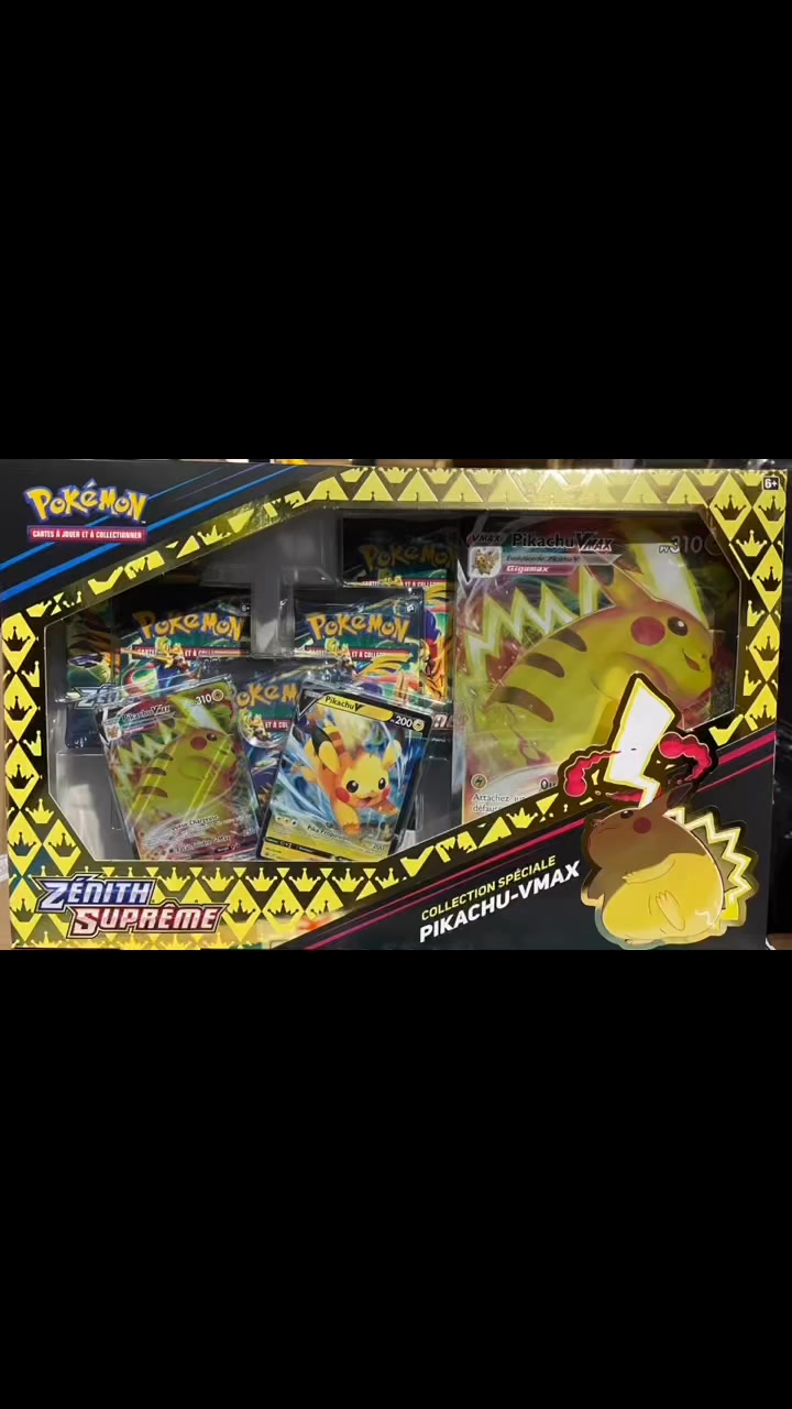 Coffret Pokémon Collection Spéciale Pikachu VMax - Zenith Suprême, Neuf, Collector