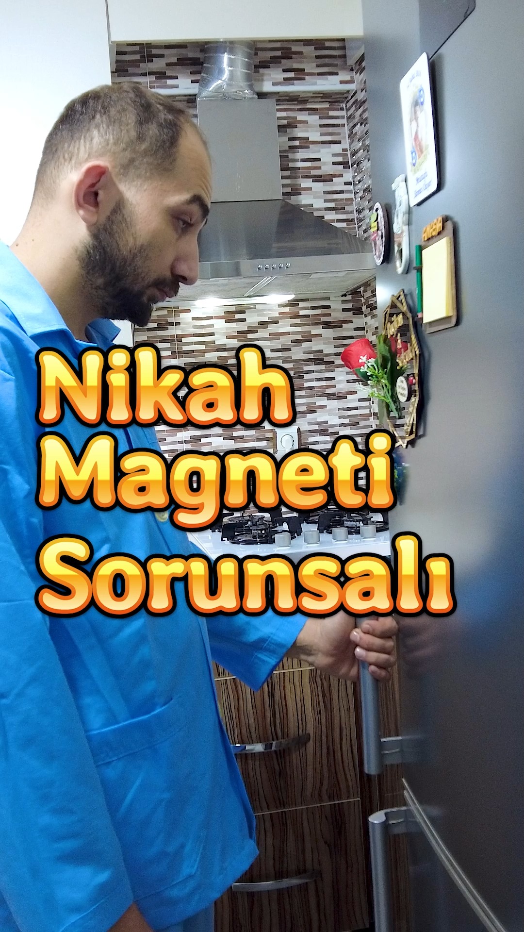 Reklam afişi gibi yaptırılıp dağıtılan magnetlere ben mi fazla ...