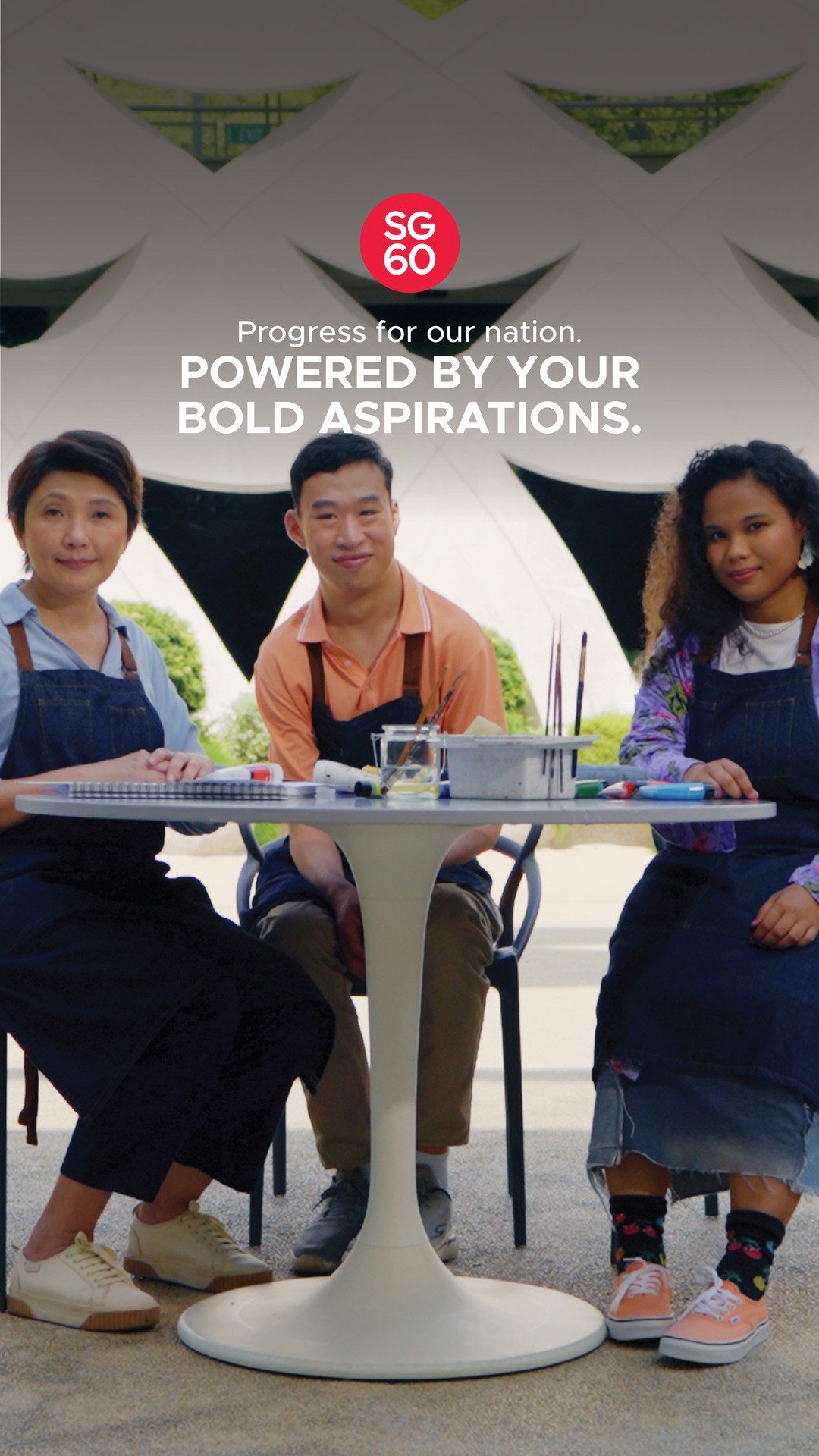 gov.sg - Both Gary Chong and Nuryanee Anisah took bold... | Facebook