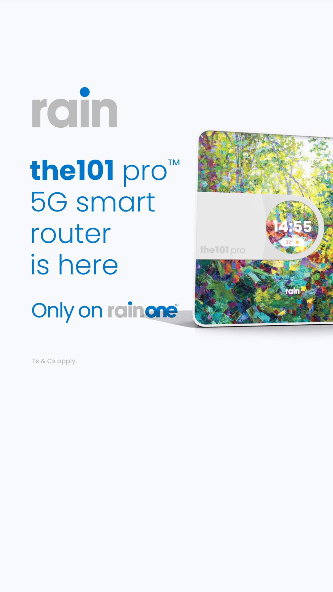 Meet the101 pro™ 5G smart router. With even faster unlimited 5G wifi ...