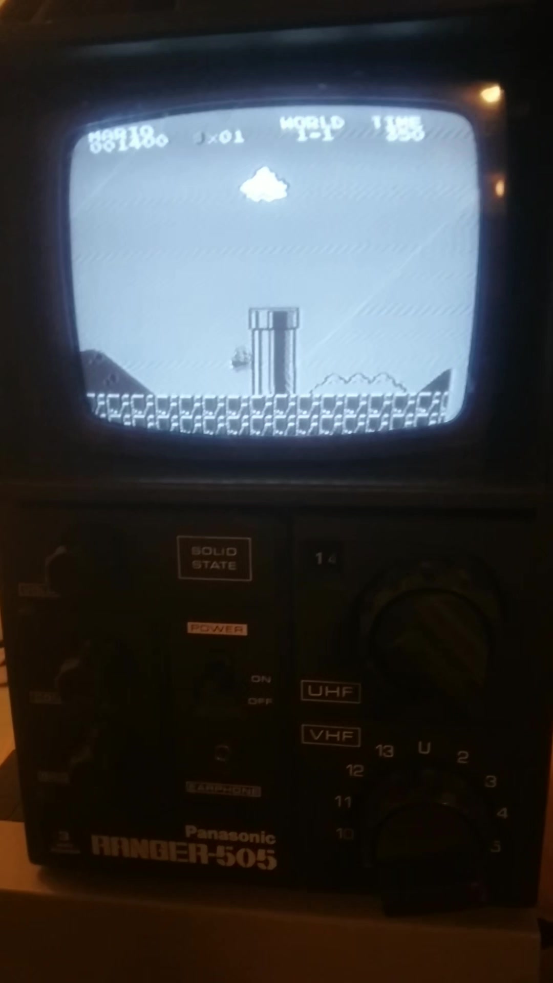 Vintage Panasonic Ranger 505 TV restoration