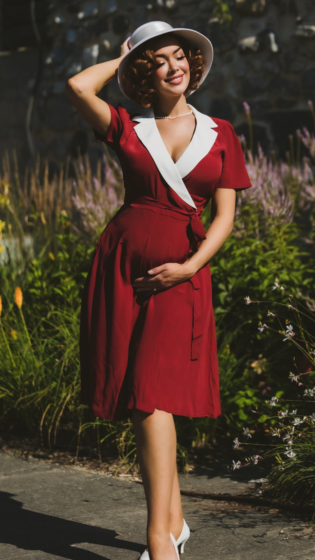vintage pregnancy dresses Maternity Clothes for Pregnant Women Women Pregnants Maternity Photography Props Long Lace (White, M) : Clothing, Shoes & Jewelry pregnancy wear Charlie Vintage Brown Cotton Maternity