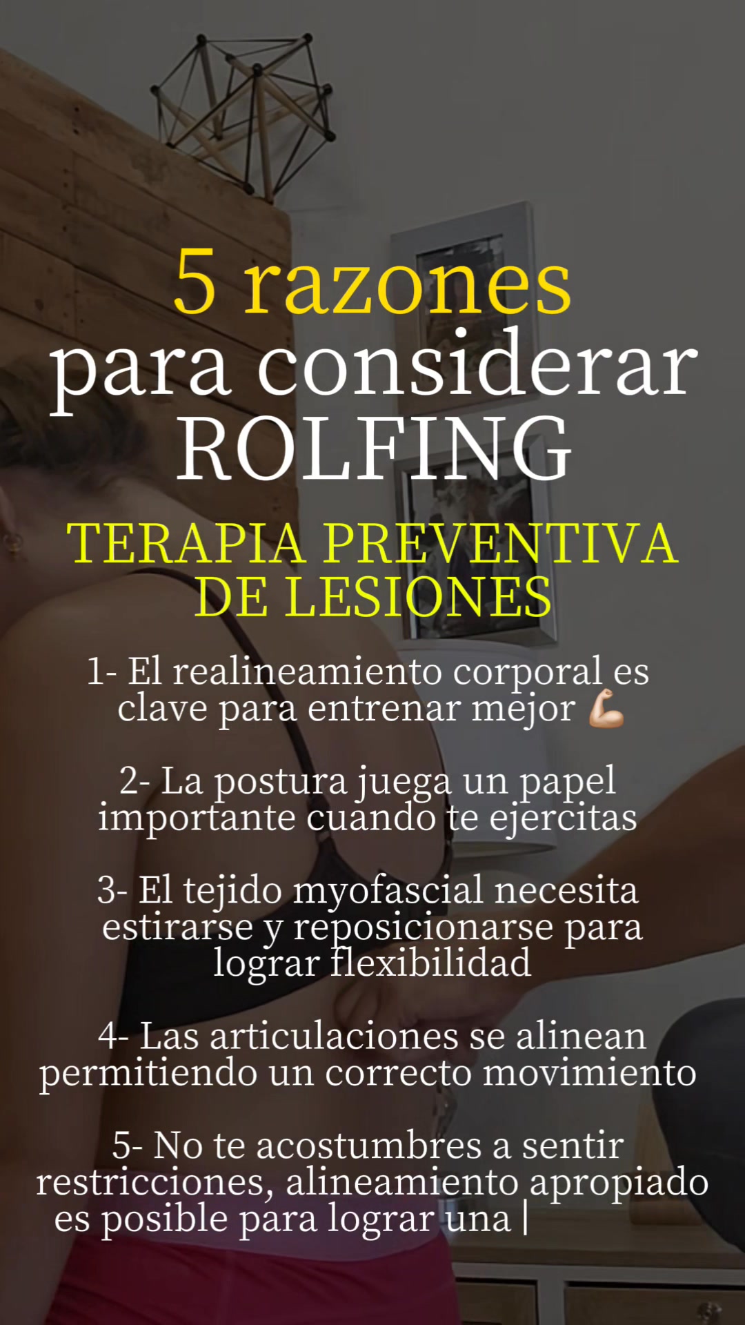 Método Rolfing de Integración Estructural en Mexico | Los Cabos
