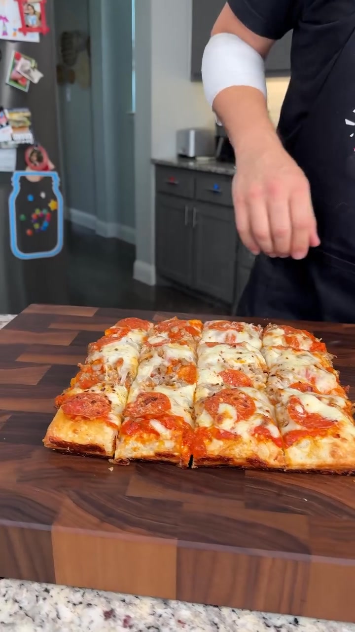 Hot pocket stuffed crust pizza 🍕 | Kyle Istook | Facebook