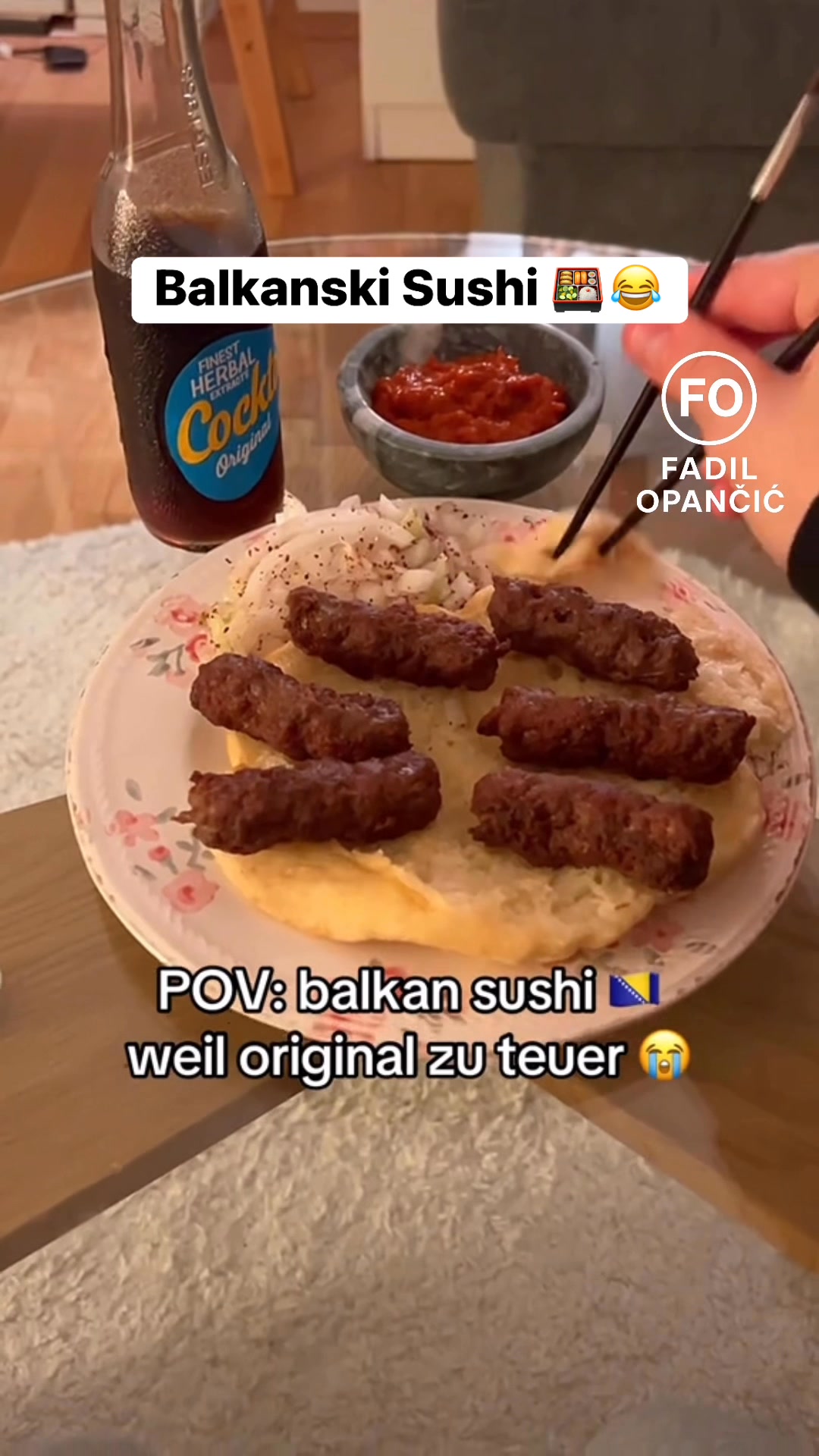 Ćevapi pa 10 mjesta prazno 🤷‍♂️😂 🎥tt:derny_clips #bosnaihercegovina # ...
