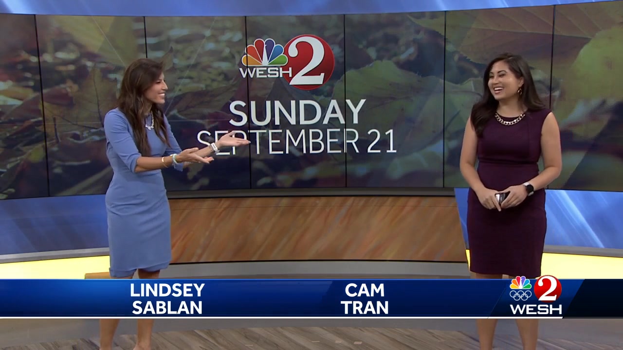 Having fun with Lindsey Sablan on @WESH this morning. In case you need ...