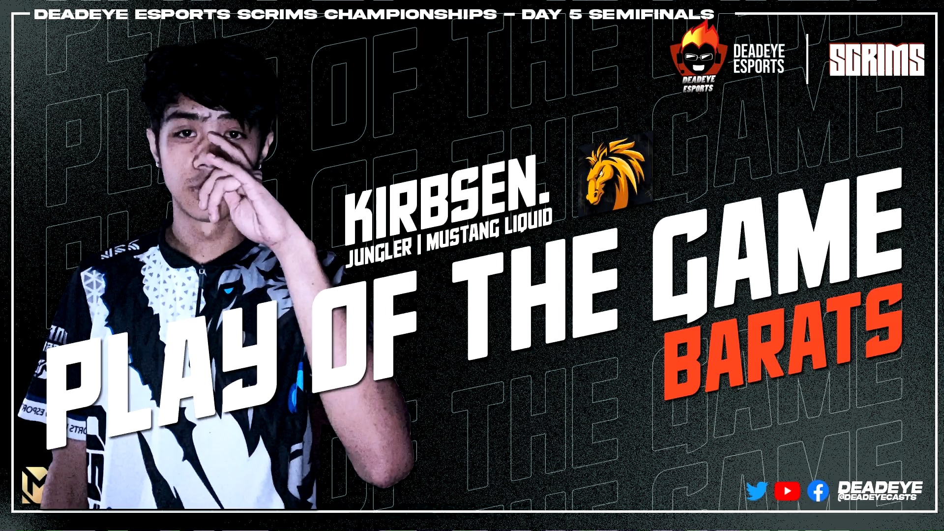 Kirbsen. | Barats - PLAY OF THE GAME Jungler | Mustang Liquid