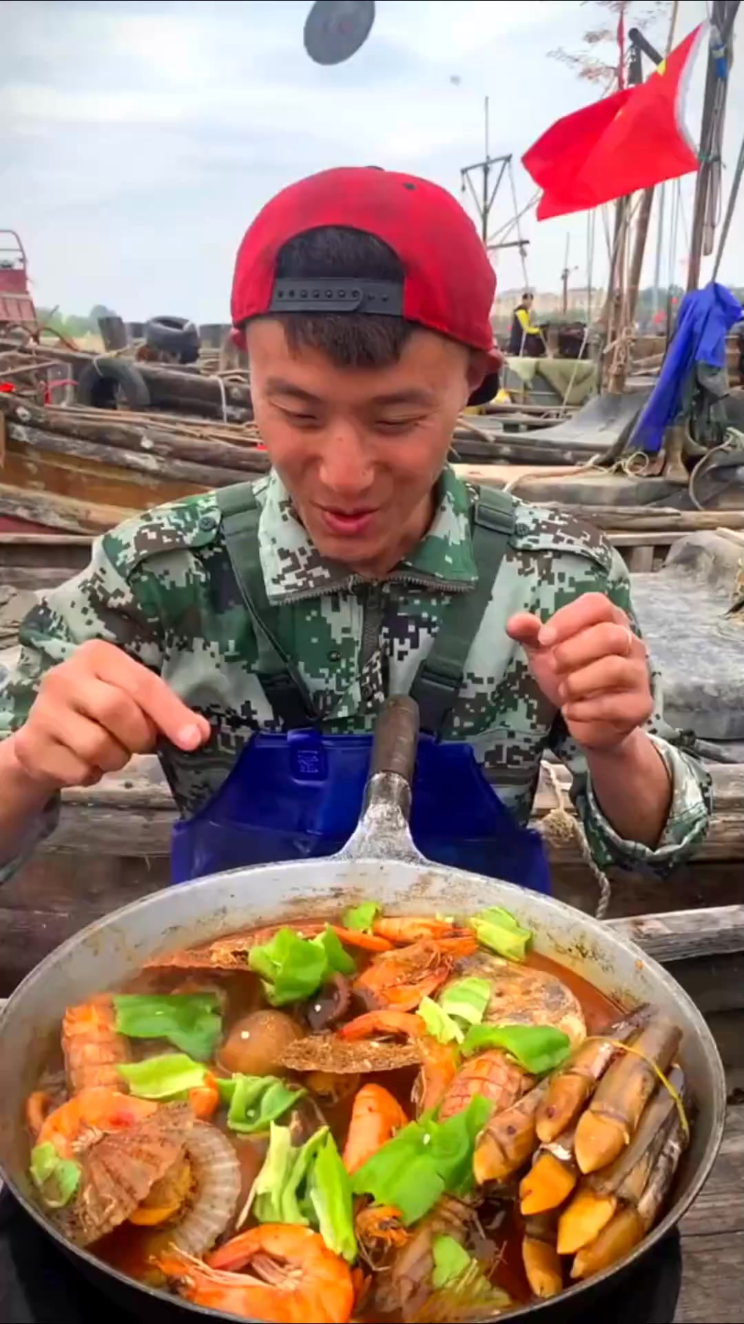 ASMR Eating Show Seafood Boil🦞 #sea #seafood #seafoodboil #ftb #yfp # ...