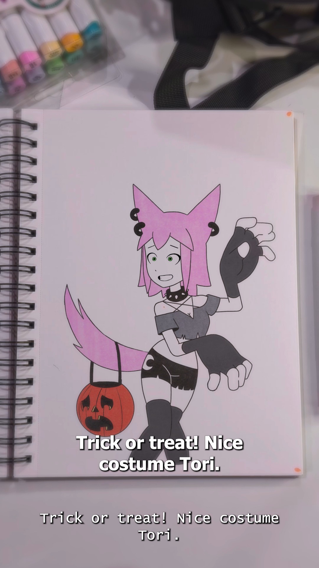 I don’t know why Tori is so confused. She did say Trick OR Treat. Tori ...