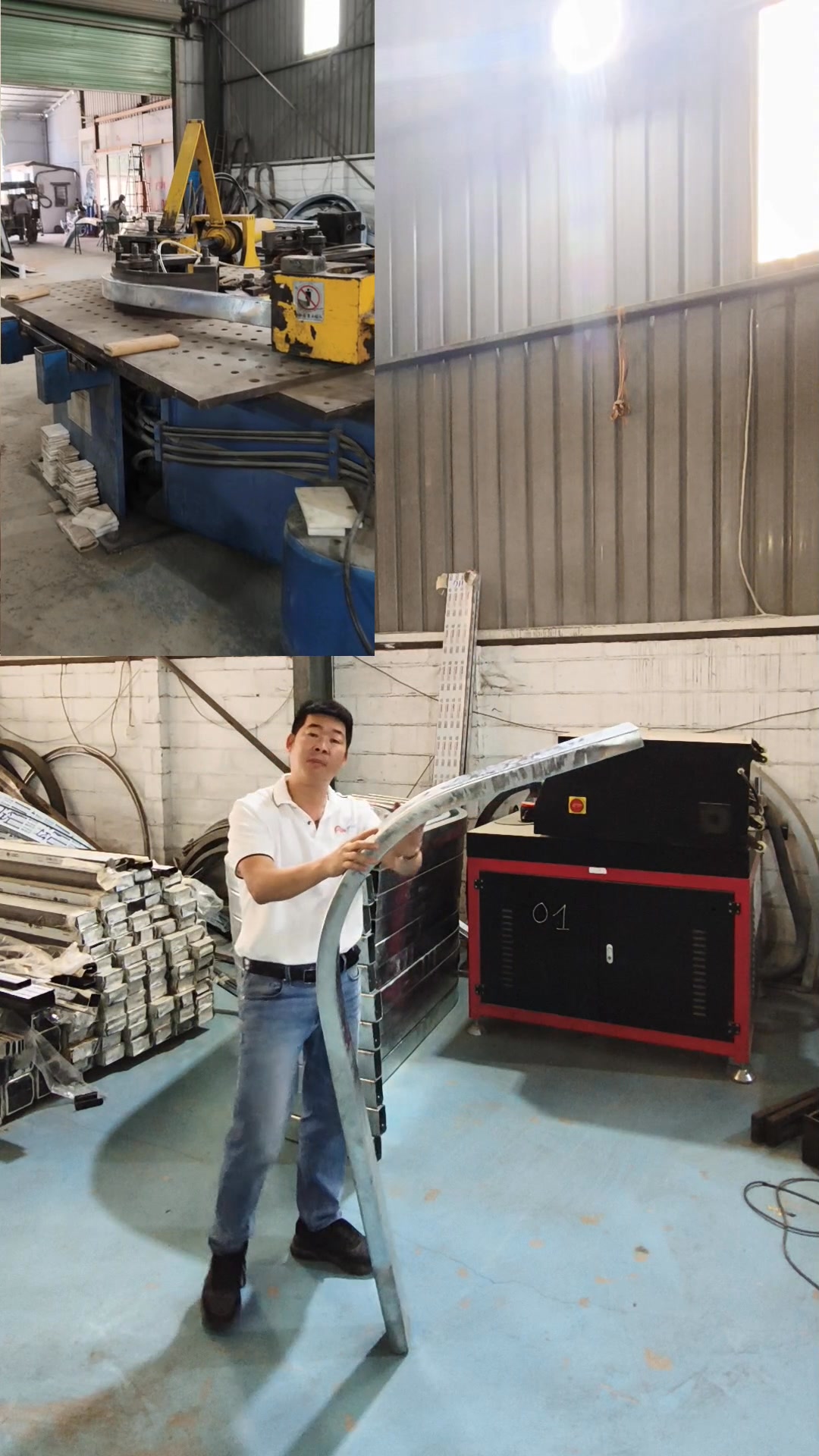 Làm Thế Nào Để Uốn Vòm Thép Hộp INox Không Móp Méo Không Cong Vênh # ...