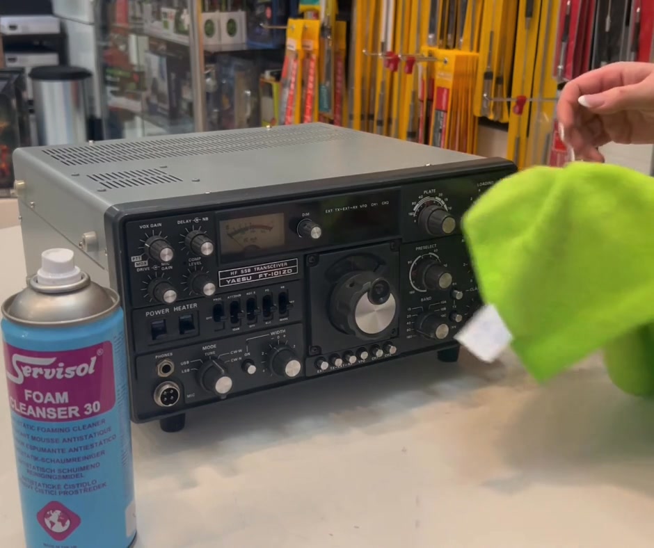 Restoring a Yaesu FT-101Z HF transceiver