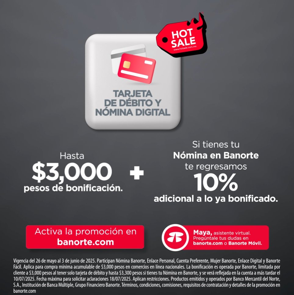 Si eres uno de nuestros clientes que solo tiene Tarjeta de Débito o ...