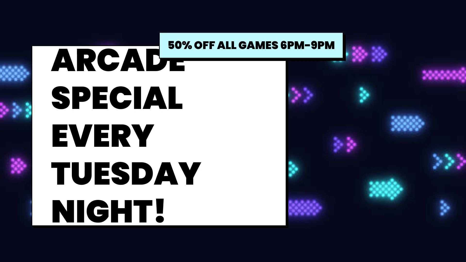 1/2 price arcade games every Tuesday night here at Hamilton Skate Place ...