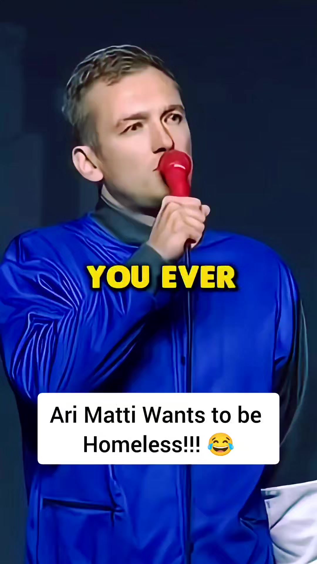 Ari Matti Wants to be Homeless!!! 😂😂😂 | Kill Tony. #KillTony # ...