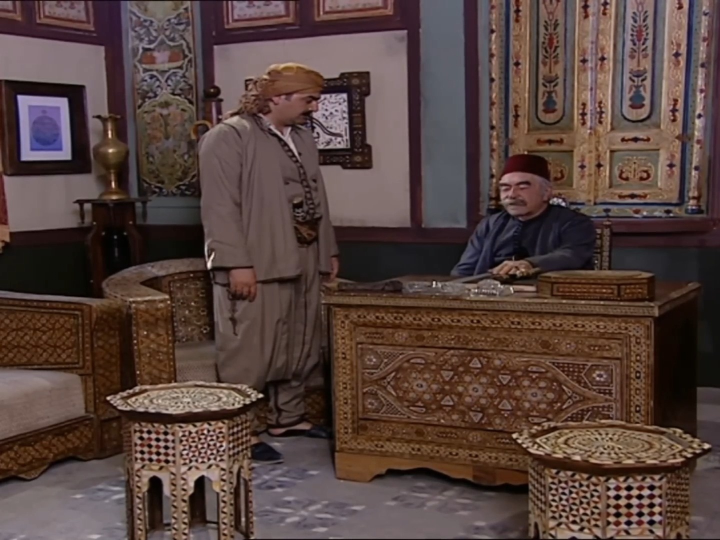 الإدعشري ترك الحارة ... وابو النار وقف معه وسكنه بحارته 🙄 باب الحارة 1 ...