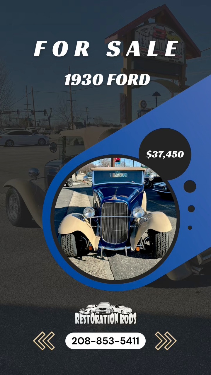 New Arrival For Sale 1930 Ford Street Rod with a Small Block Chevy ...